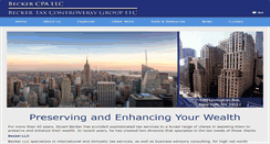 Desktop Screenshot of beckertax.com